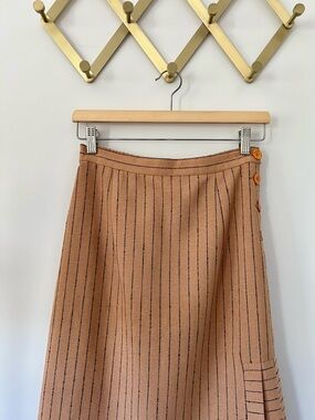 Vintage Stripey Secretary Skirt